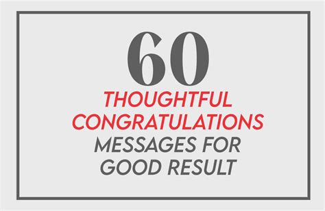 congratulations quotes for good results